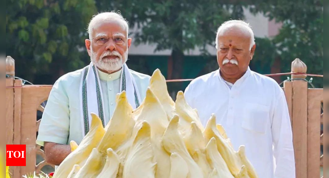 ‘Biggest NGO in the world’: PM Modi hails RSS in I-Day speech; highlights ‘century of dedication’ | India News