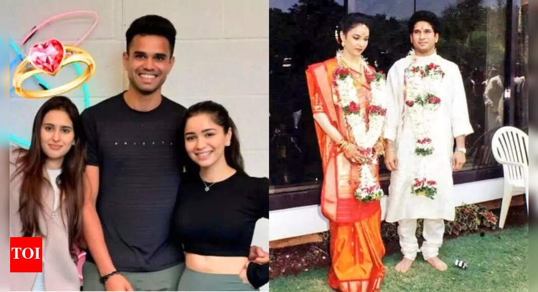 Arjun Tendulkar follows in parents Sachin-Anjali’s footsteps following engagement with Saaniya Chandhok | Cricket News