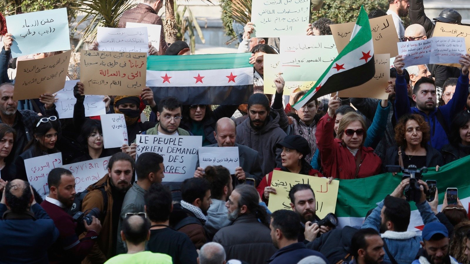 Druze demand self determination in largest protest held since deadly clashes in Syria | World News