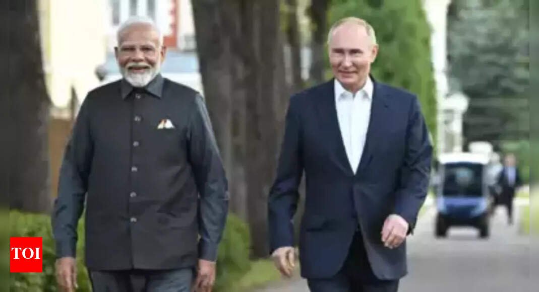 Russian President Putin dials PM Modi: Leaders discuss Trump’s Alaska meet; India reiterates call for peaceful resolution | India News