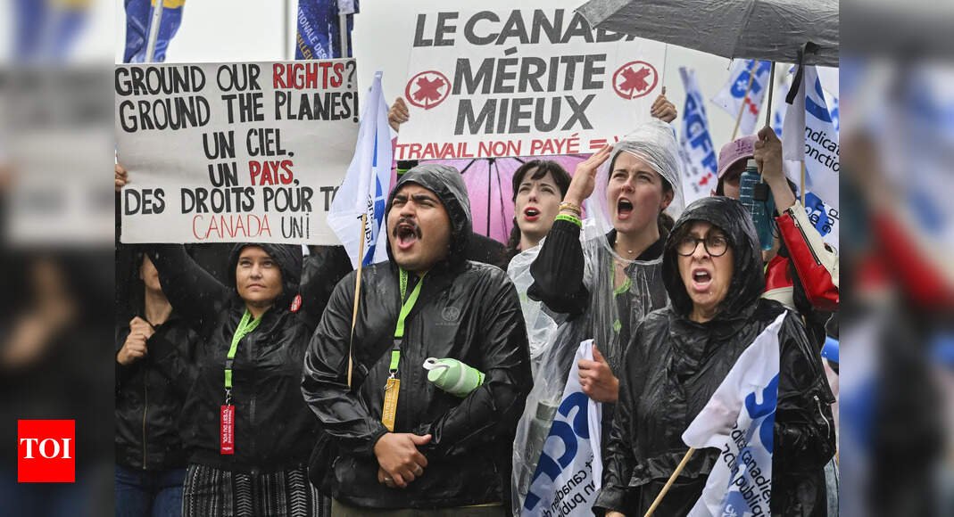 ‘If it means going to jail, so be it’: Air Canada union chief vows to fight; strike enters third day despite back-to-work order