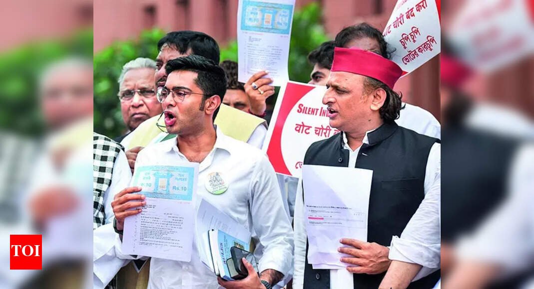 SP produces affidavits of 2022; accuses CEC of ‘lying brazenly’ | India News