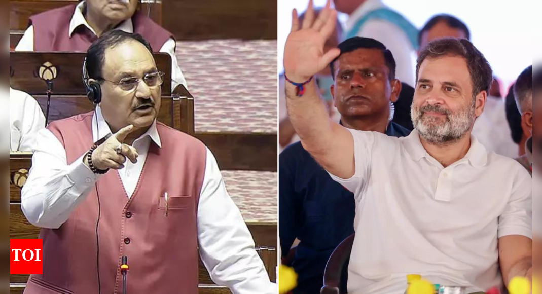 ‘Khada hoon aaj bhi wahin’: JP Nadda mocks Rahul Gandhi’s ‘vote chori’ claim; shares video | India News