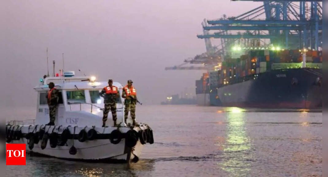 Hybrid security: CISF trains private guards at smaller ports; focus on threat identification, emergency response | India News