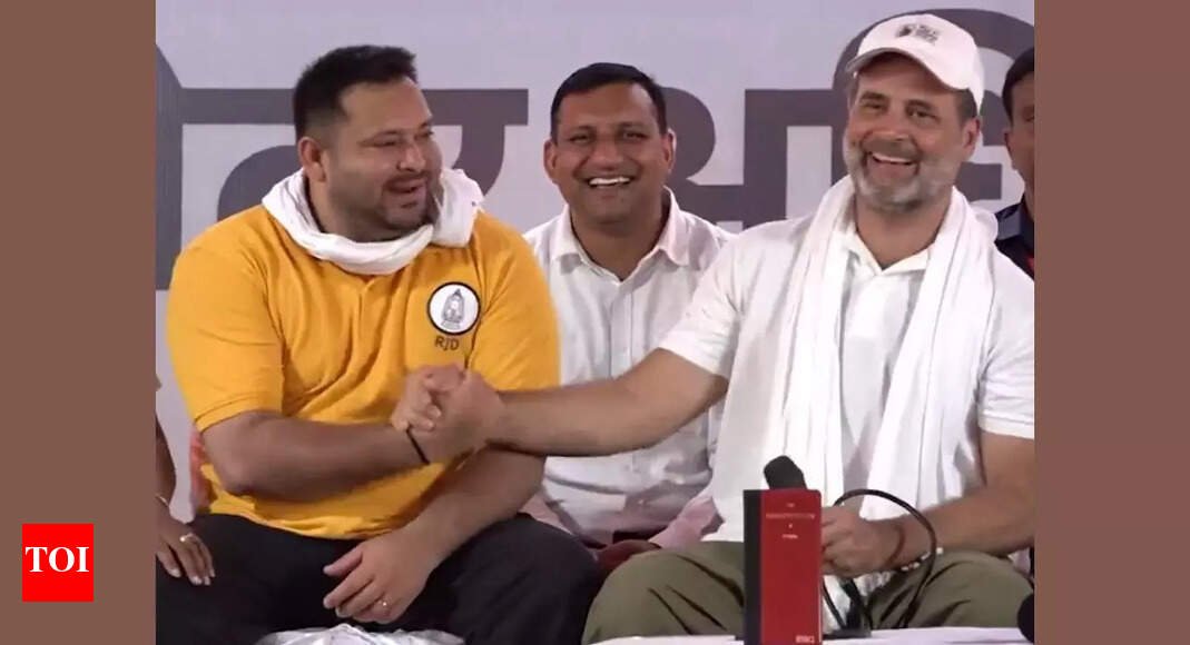 ‘Should get married’: Tejashwi Yadav’s advise to ‘elder brother’ Chirag Paswan; Rahul Gandhi responds in jest | India News