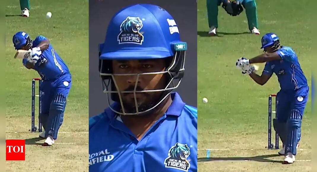 One ball, two sixes, 13 runs! Sanju Samson does the unthinkable ahead of Asia Cup – Watch | Cricket News