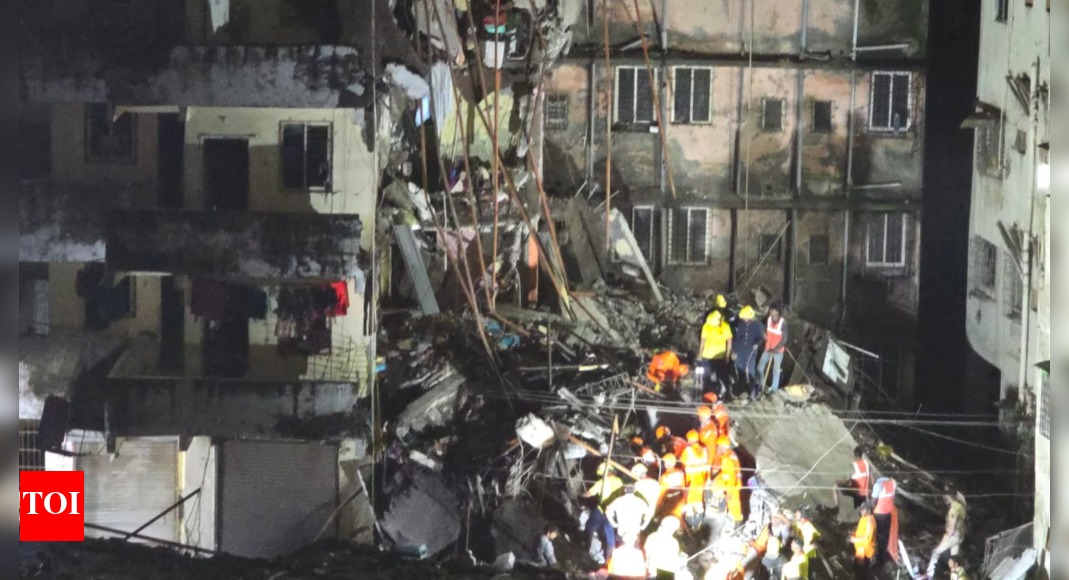 Virar apartment collapses during party: Over 15 trapped, rescue operation underway | India News