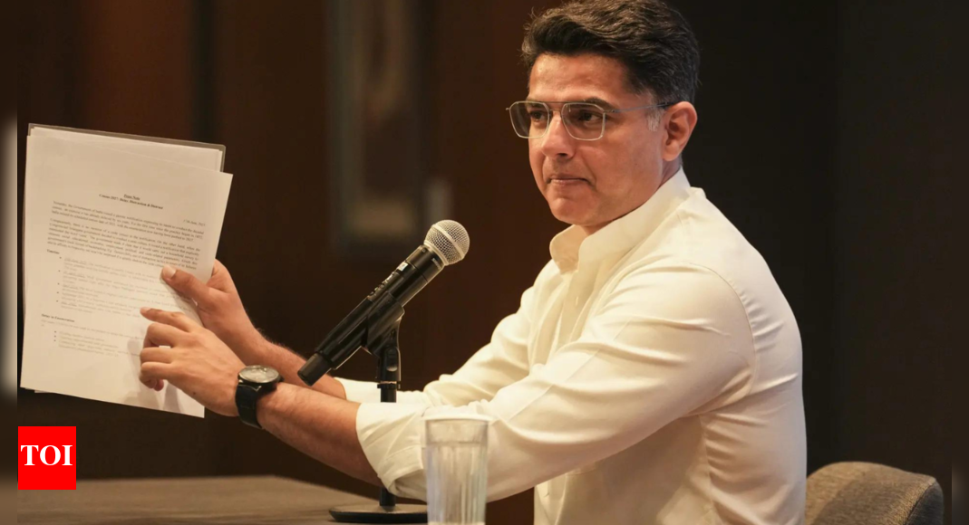Voter Adhikar Yatra: Sachin Pilot poses 3 questions to Centre; condemns Patna clashes | India News