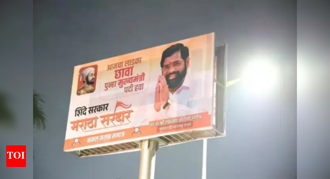 Not Omar, not Mehbooba, month on it’s Eknath Shinde’s hoardings all over Srinagar | Srinagar News