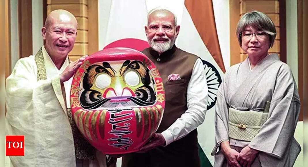 Daruma has an Indian connection, it’s named after monk from Kancheepuram | India News
