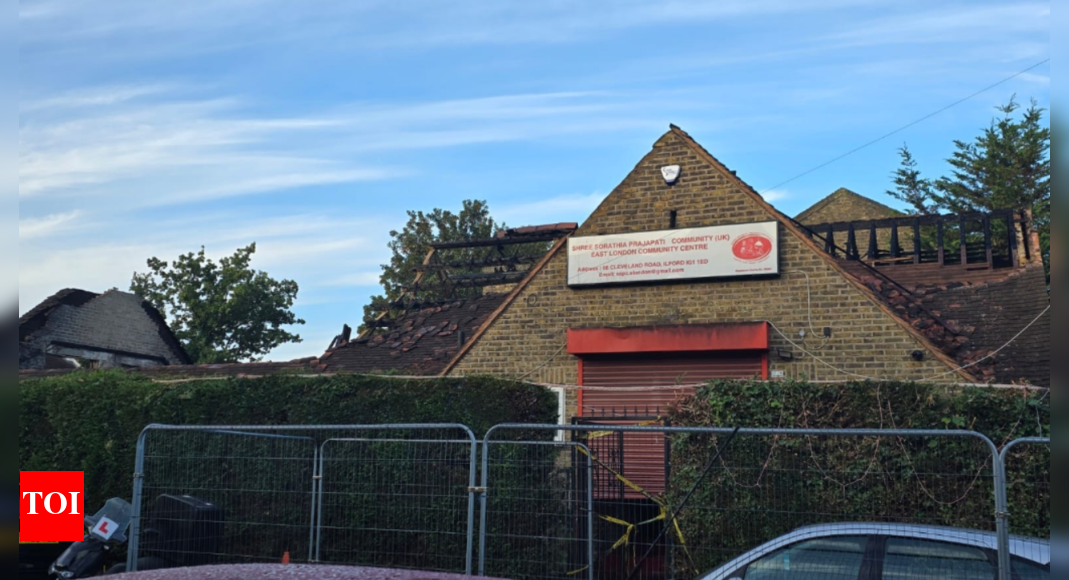 Fire guts Hindu community centre in London