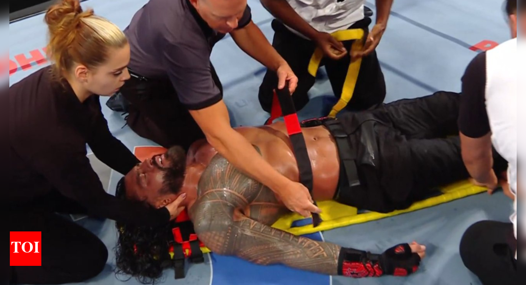 WWE Clash in Paris results: Roman Reigns taken out on a stretcher after huge victory over Bronson Reed | WWE News