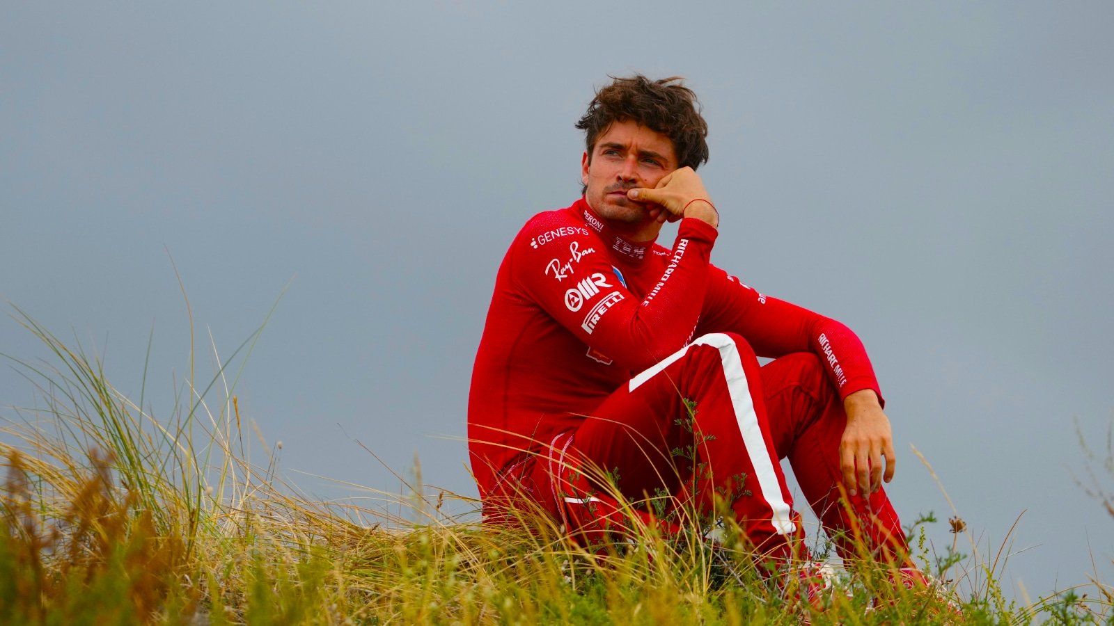 ‘It cost a lot’: Charles Leclerc enters F1 meme hall of fame with photo on sand dune after crash at Dutch GP | Motor-sport News