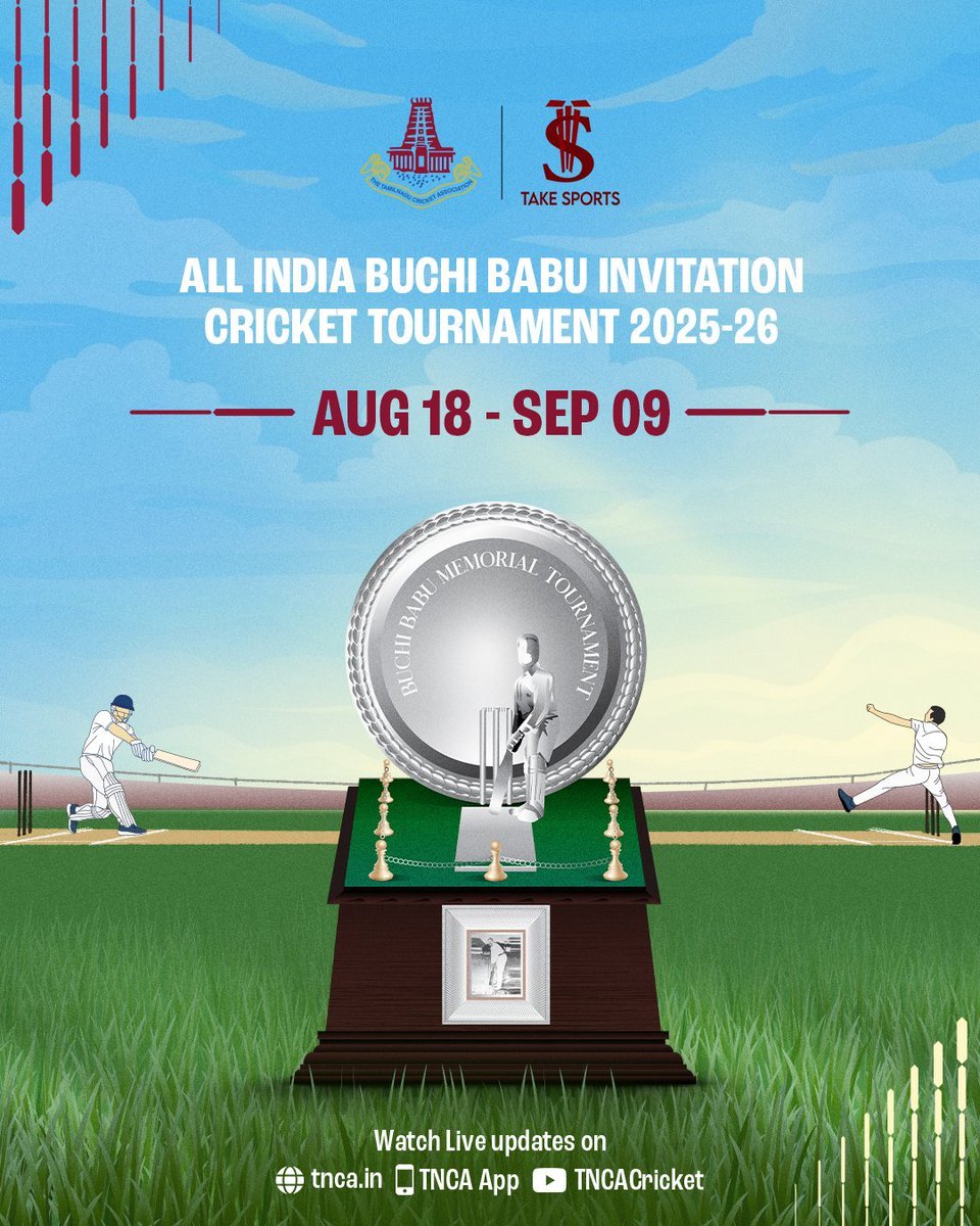 Chennai to host Buchi Babu tourney – News Today