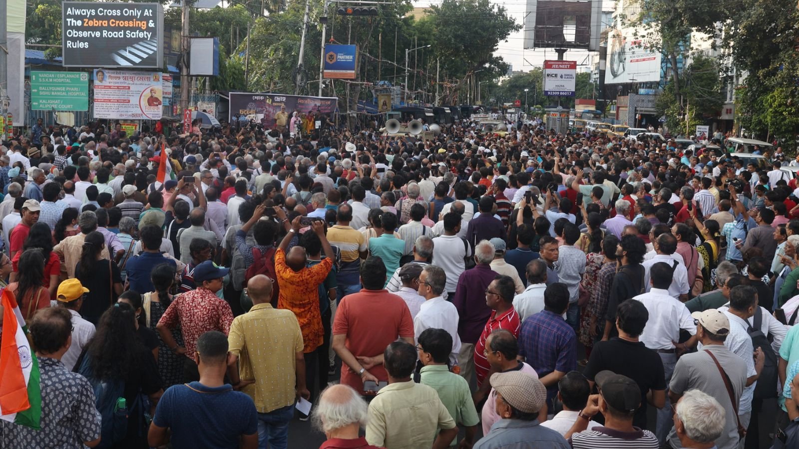 ‘Police pinned me to ground, broke my bangles: Mother of RG Kar victim ‘injured’ in lathicharge during protest, hospitalised | Kolkata News