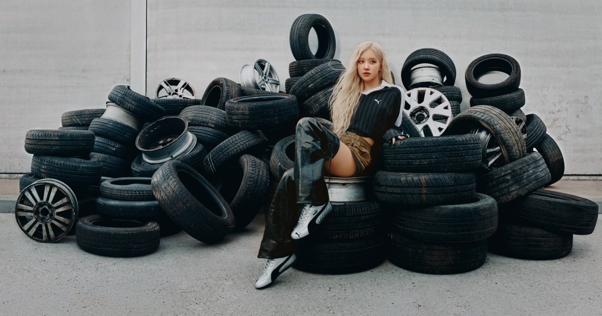 Rosé Just Put PUMA’s Silver Speedcat Front & Center