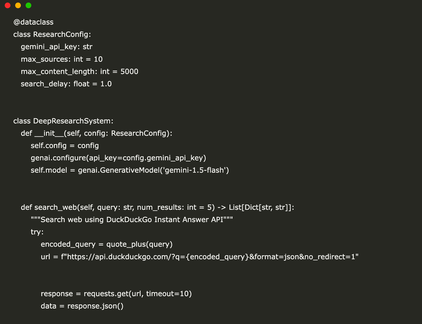 How to Build a Multi-Round Deep Research Agent with Gemini, DuckDuckGo API, and Automated Reporting?