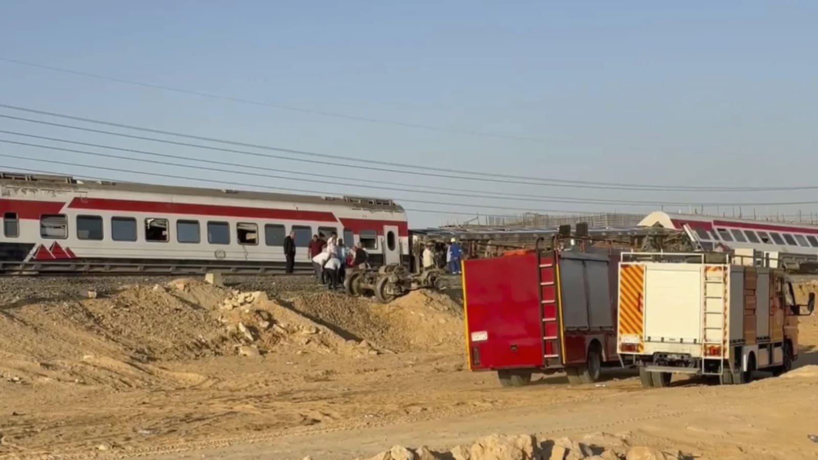 Passenger train derails in Egypt, killing at least 3 and injuring 94 | World News