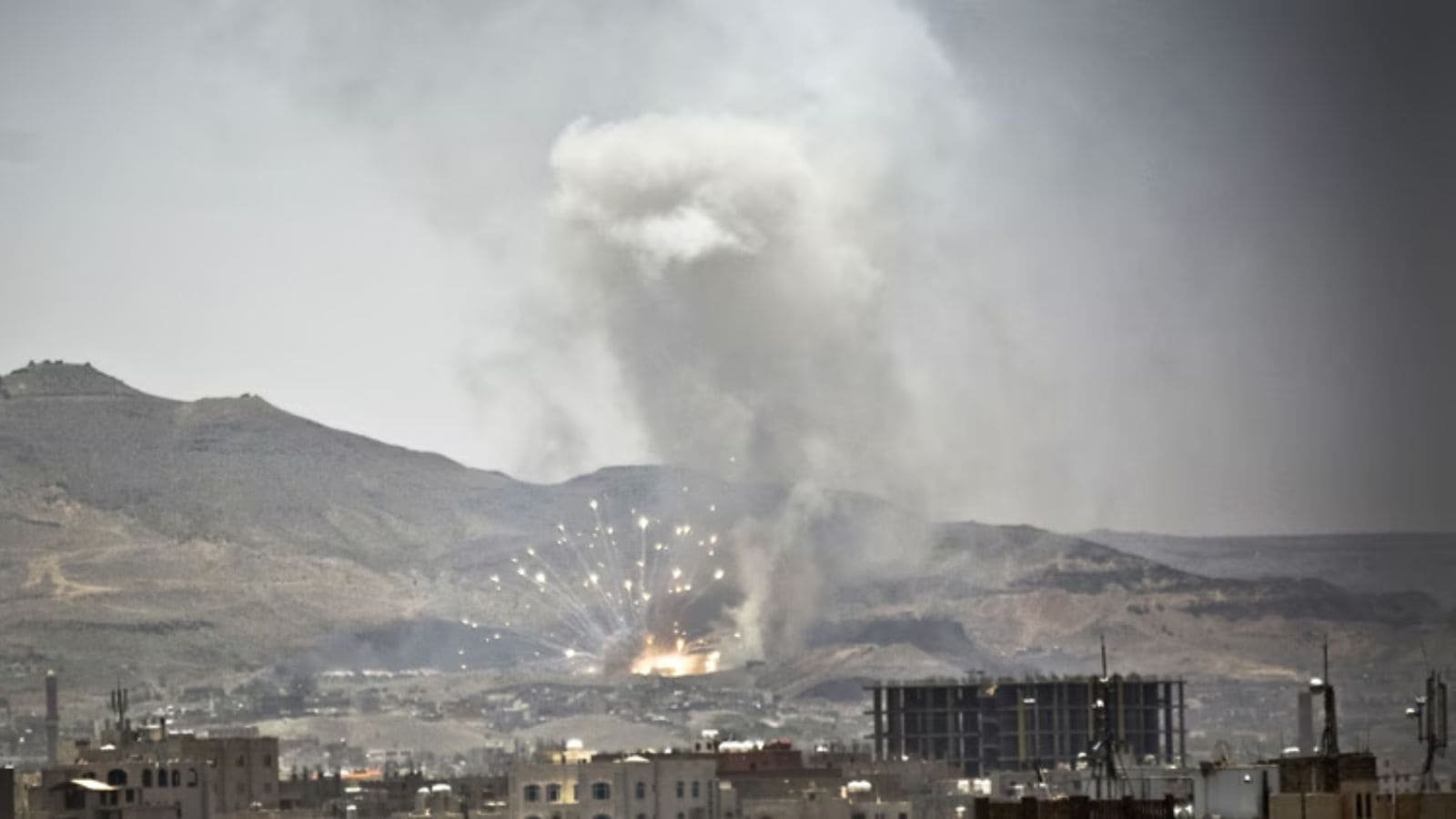 Israeli airstrikes hit Yemen’s capital targeting Iran-backed Houthis rebels: reports | World News
