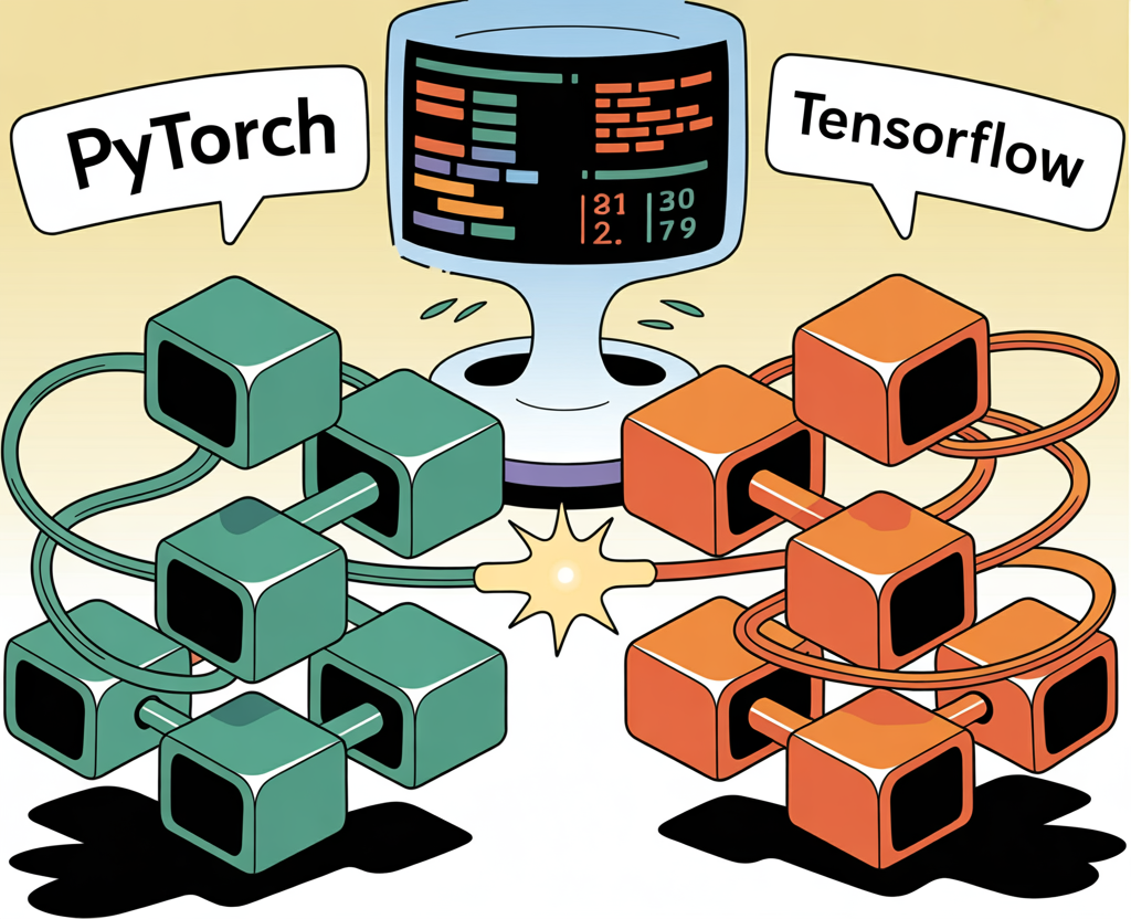 Deep Learning Framework Showdown: PyTorch vs TensorFlow in 2025