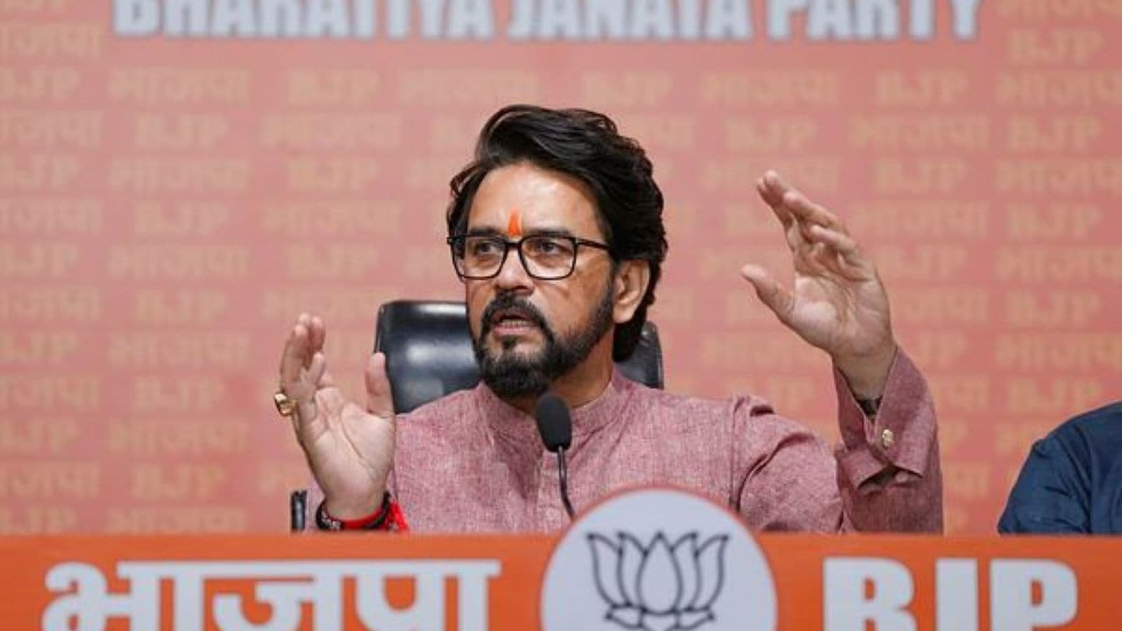 Anurag Thakur ‘proved’ fake voter list charge, says Congress; BJP hits back | India News