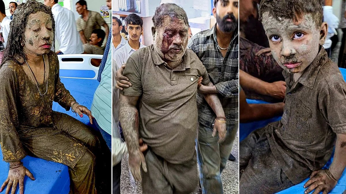 Blood-Stained Bodies, Mud-Wrapped Injured With Broken Limbs Reveal Impact