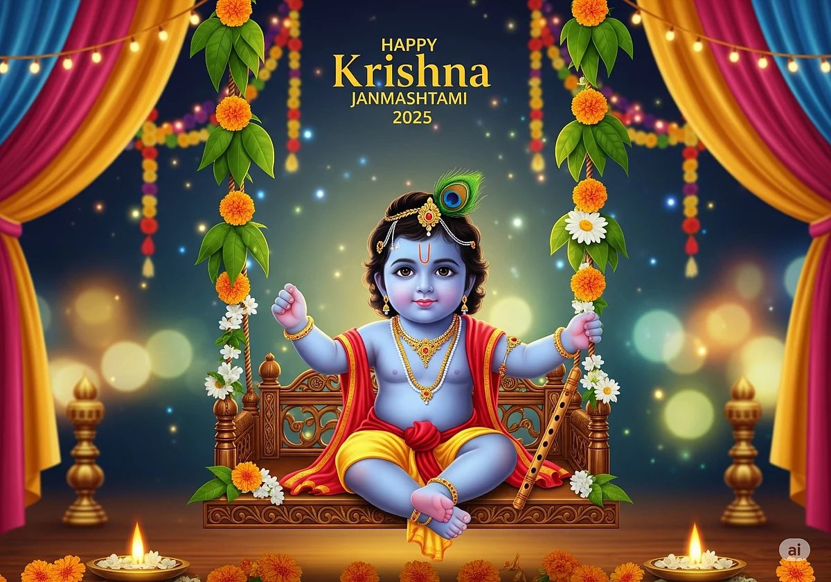 Wishes, Messages, Quotes And Images To Share On Krishna Janmashtami
