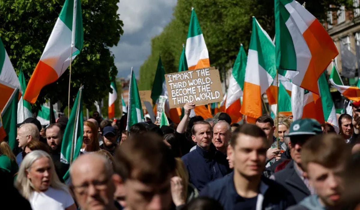 What is behind the rise in racist attacks and protests against migrants in Ireland? | World News
