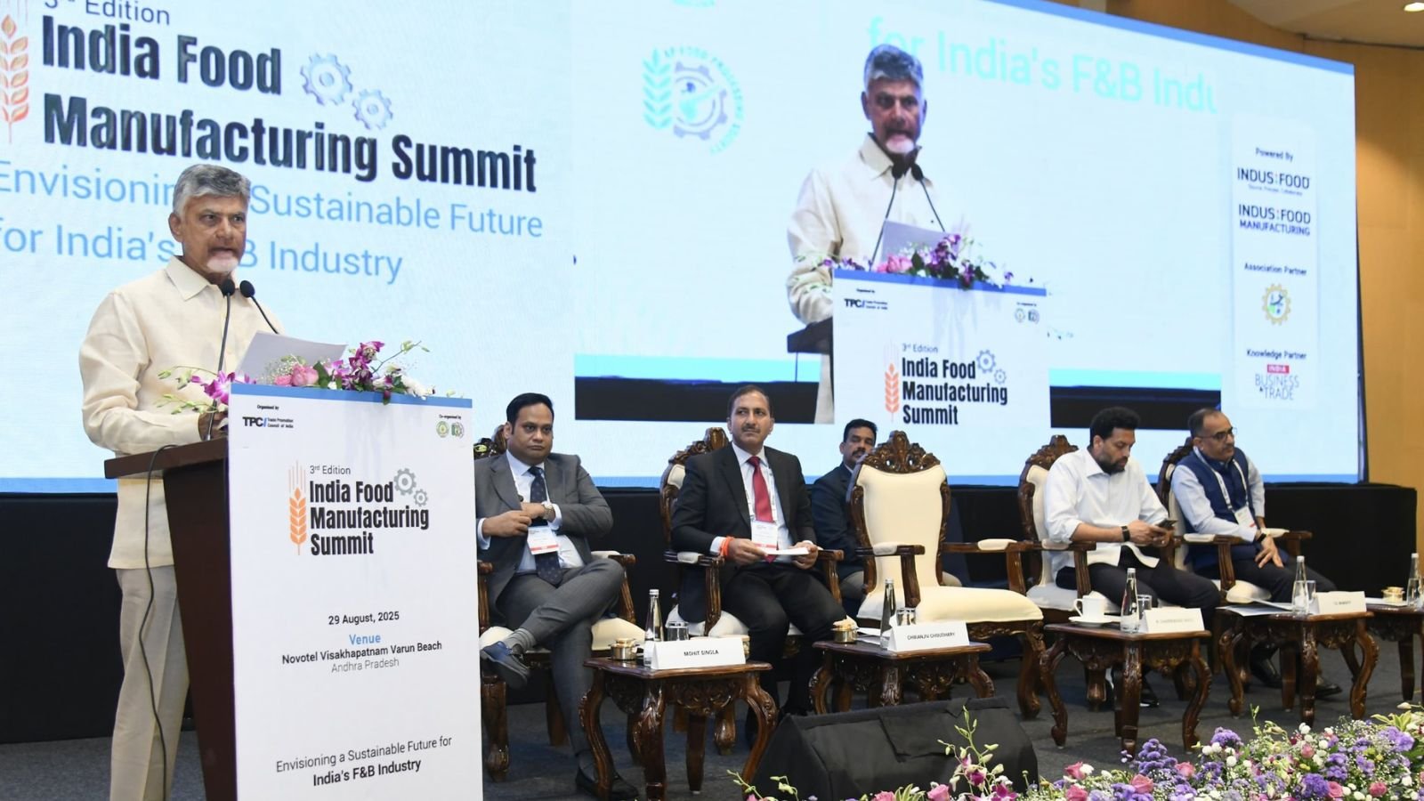 Trump tariffs expected to pinch key Andhra industry, CM Naidu pitches to make state a global food processing hub | Hyderabad News