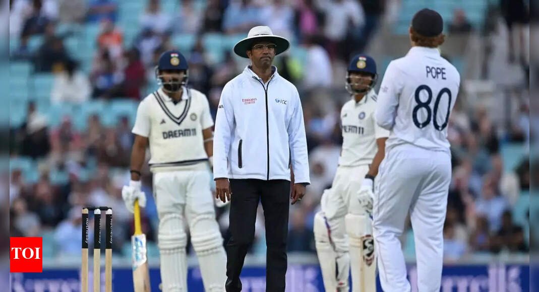 Watch: Drama! England skipper Ollie Pope refuses umpire’s spin option, forces early stumps on Day 2 of final Test | Cricket News