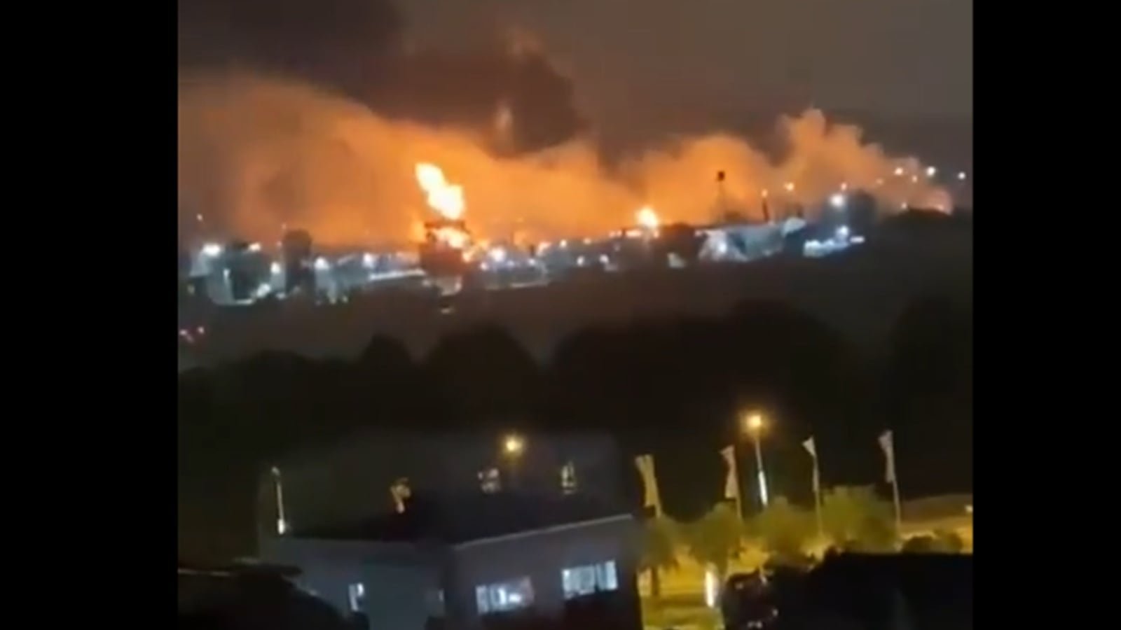 Ukraine’s drone attack sparks fire at oil depot in Russia’s Sochi, governor says | World News