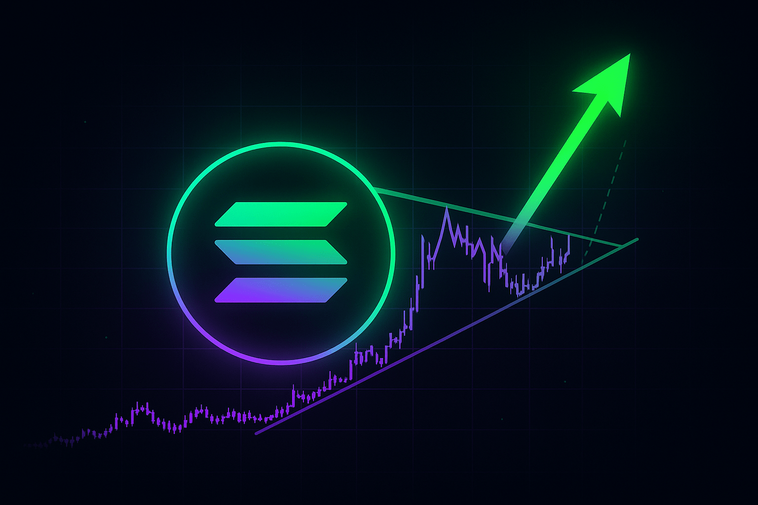 Solana Breaks Out Of Ascending Triangle: Is 0 The Next Stop?