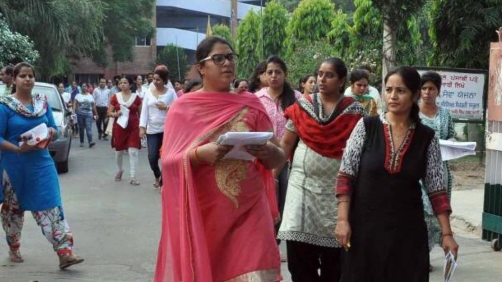 Ahmedabad school strike: Teachers return to work after show-cause notice | Ahmedabad News