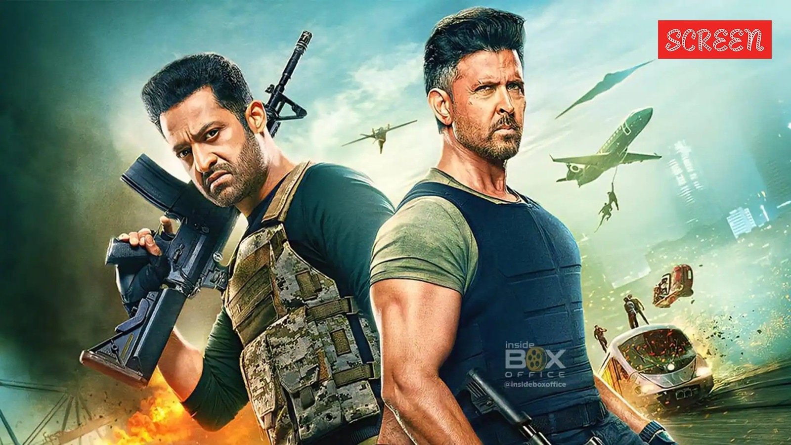 Hrithik Roshan, Jr NTR’s spy actioner sees growth, but crossing Rs 350 cr mark globally remains a distant dream