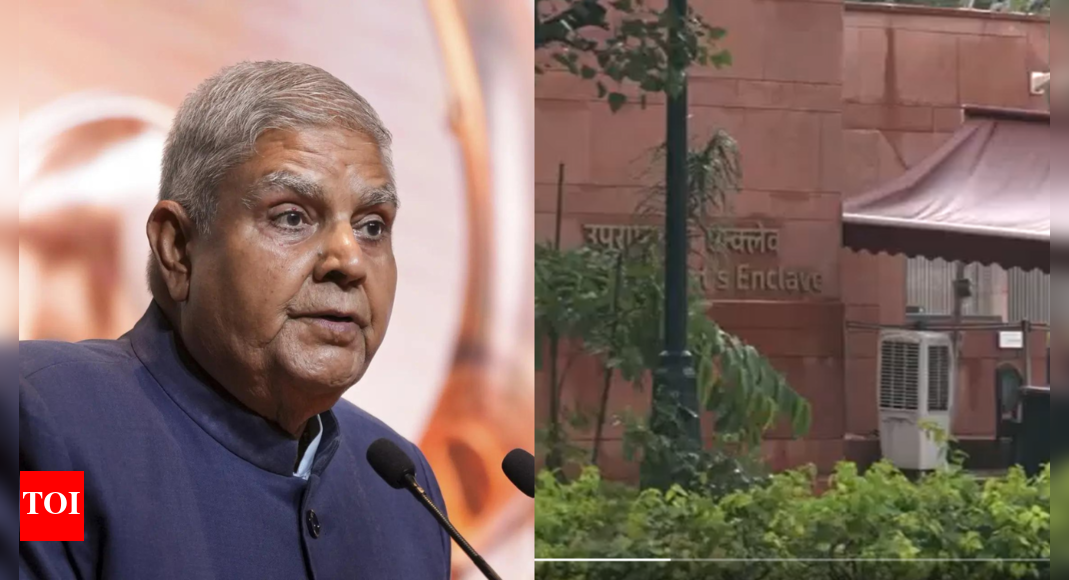 Jagdeep Dhankhar vacates VP residence; shifts to private farmhouse – what about his official house? | India News