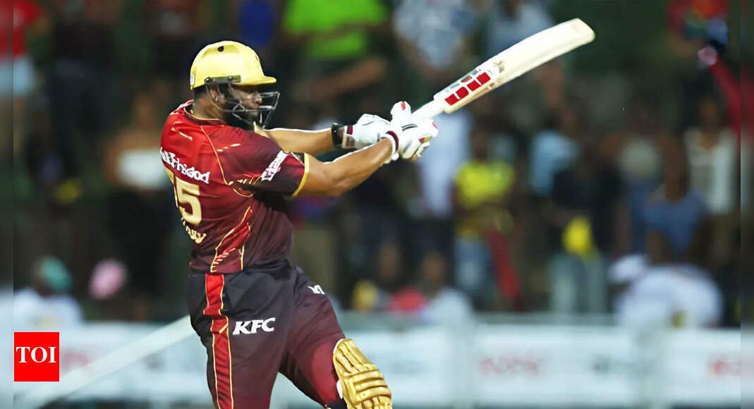 Pure carnage! 7 sixes in 8 balls: Kieron Pollard’s astonishing assault on bowlers | Cricket News
