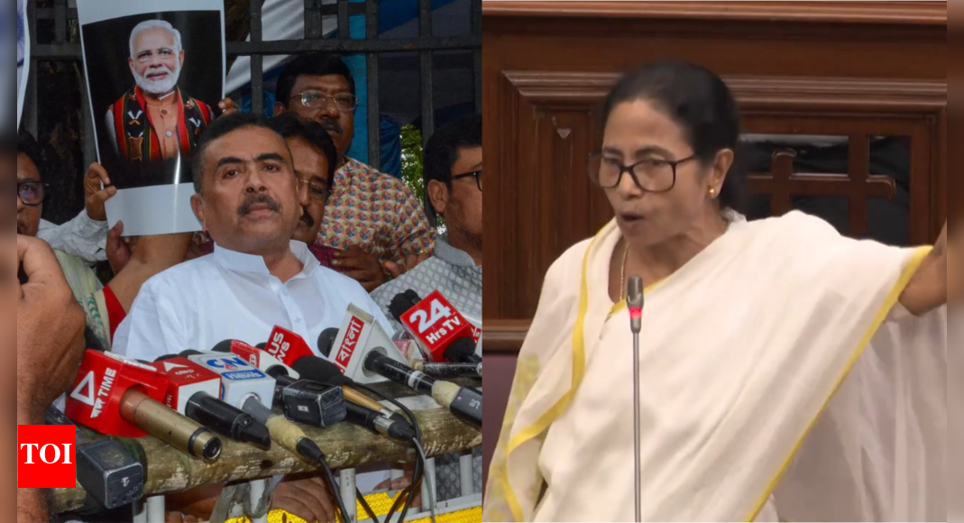 Bengal assembly chaos: Mamata’s ‘linguistic terror’ charge, BJP MLAs suspended, dragged out – as it happened | India News