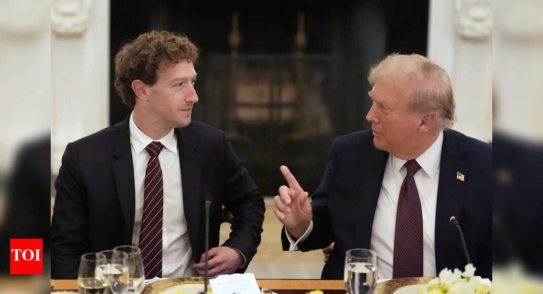 Donald Trump’s ‘3-word description’ for Tim Cook, Sundar Pichai, Satya Nadella, Sam Altman and other tech CEOs he hosted for dinner at White House