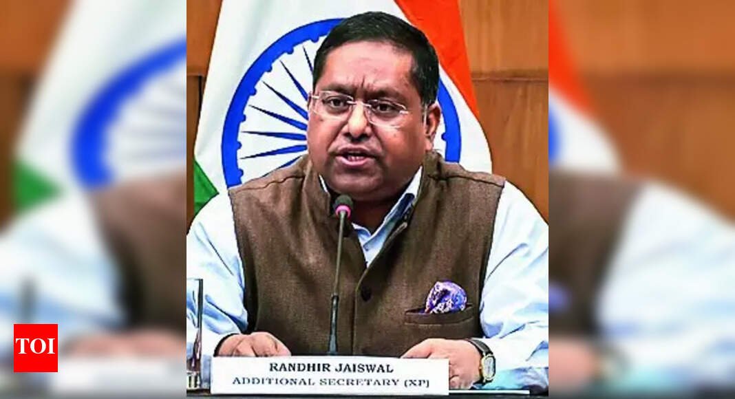 Navarro’s remark misleading, and we reject it, says MEA | India News