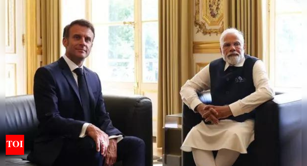 Modi-Macron talks: PM speaks with French President; discuss early end to Ukraine conflict | India News