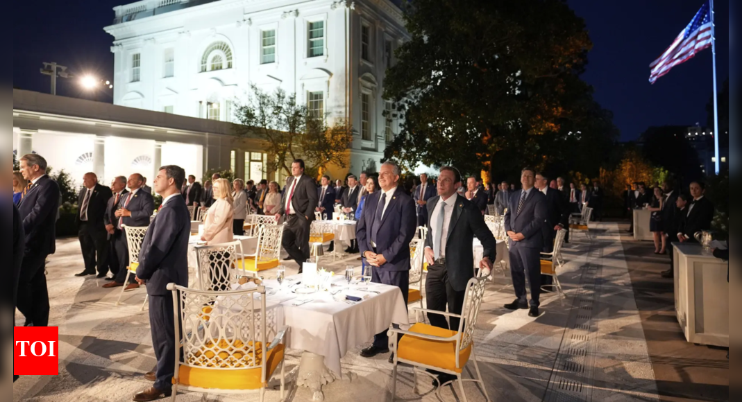 ‘Hottest place to be’: Trump unveils renovated Rose Garden Club; new White House venue for power dinners
