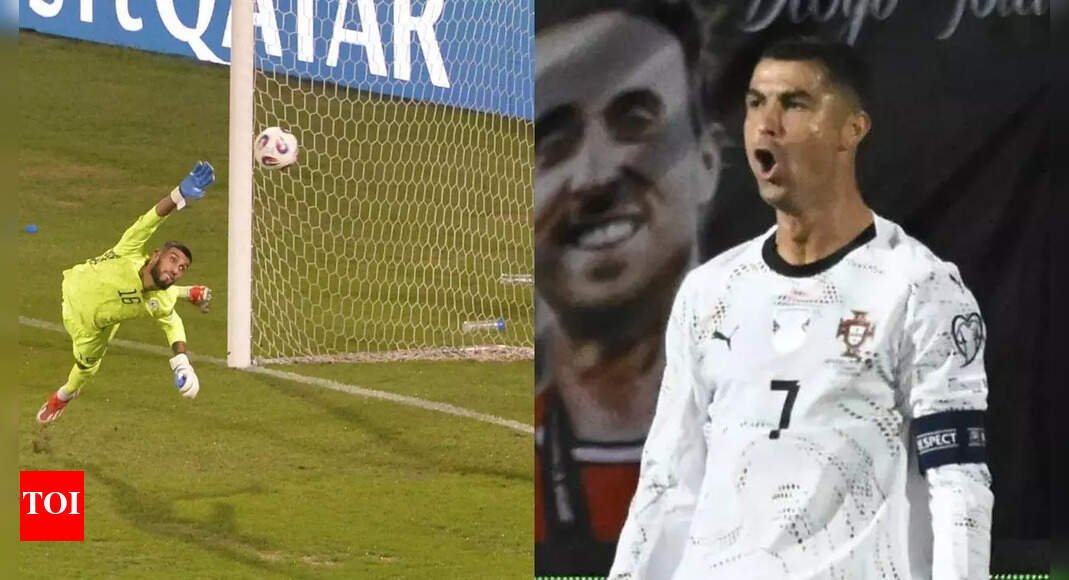 Cristiano Ronaldo already 40? No problem! His volley in World Cup qualifiers stuns fans – Watch | Football News