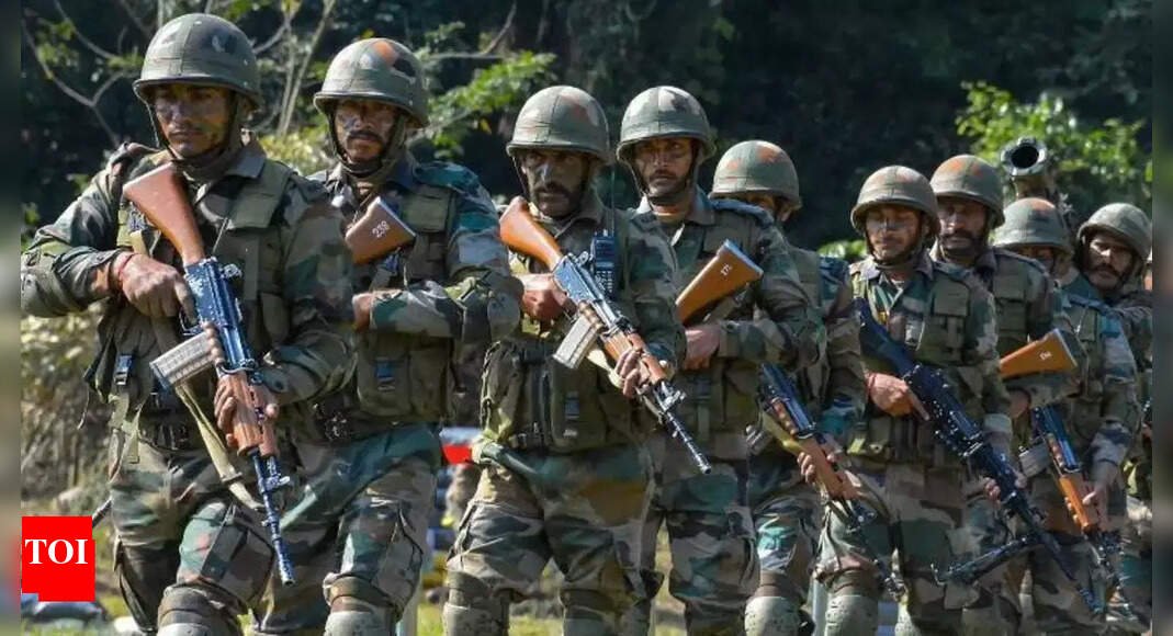 2 soldiers, 2 terrorists killed in J&K’s Kulgam forest clash | India News