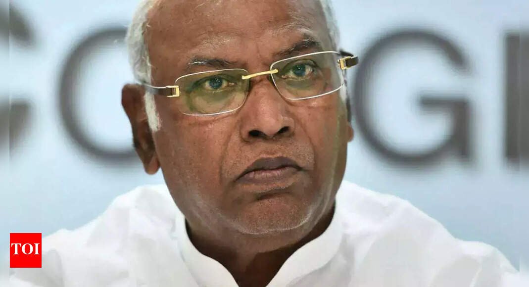 Kharge chides farmer hit by flood, BJP says conduct ‘arrogant’ | India News