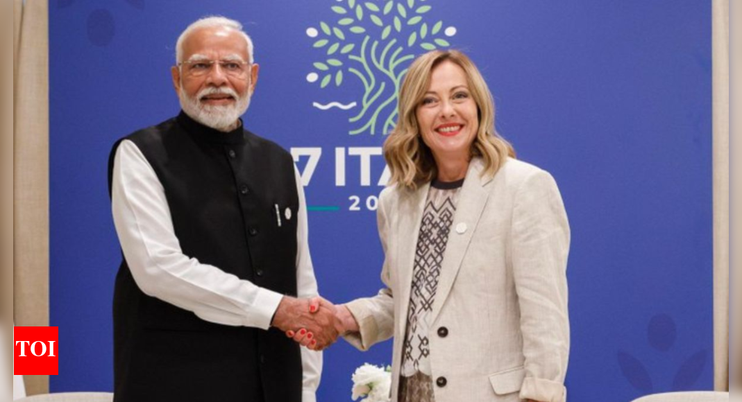 PM Modi speaks to Italy’s Georgia Meloni: Leaders reaffirm strategic partnership; discuss Ukraine conflict, India-EU trade deal | India News