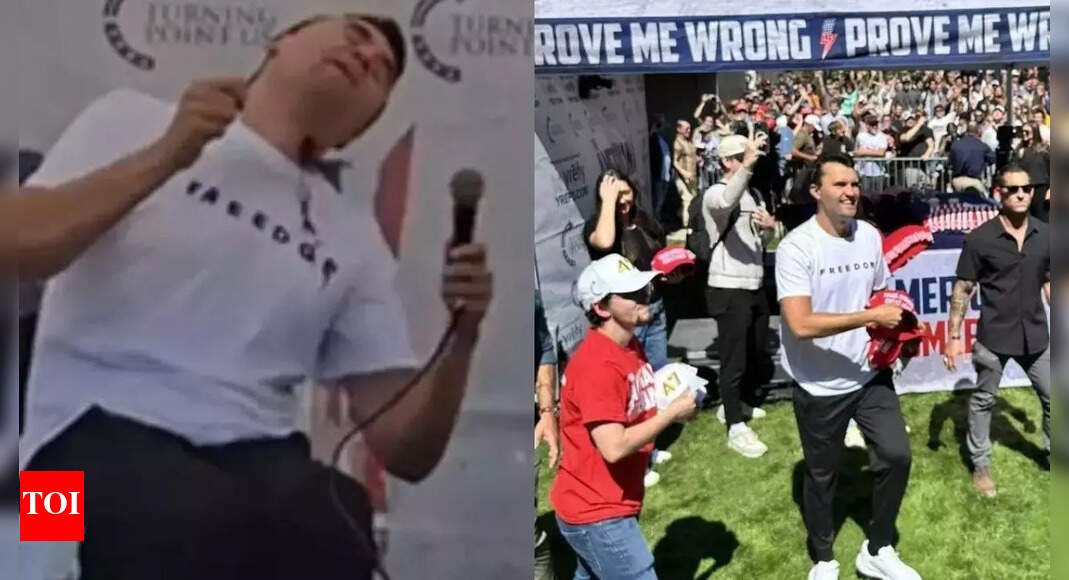 Shot fired from a building 200 yards away? No clarity on shooter after Charlie Kirk dies from bullet injury