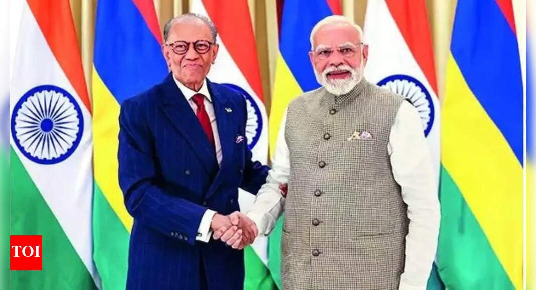 India announces 0 million to boost Mauritius infrastructure | India News India announces 0 million to boost Mauritius infrastructure | India News