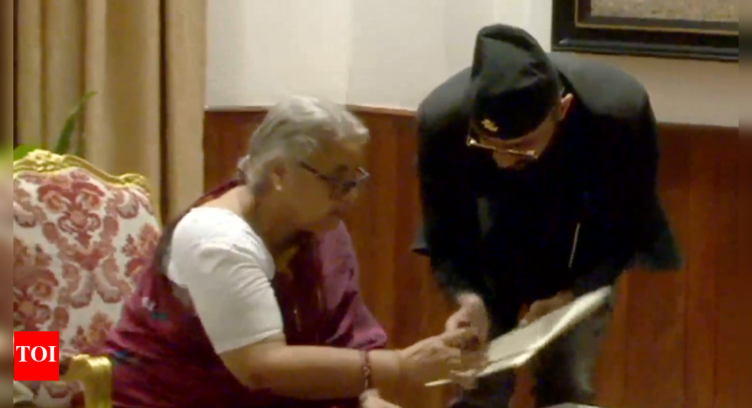 Nepal interim govt: Sushila Karki takes oath as PM; first woman in top post