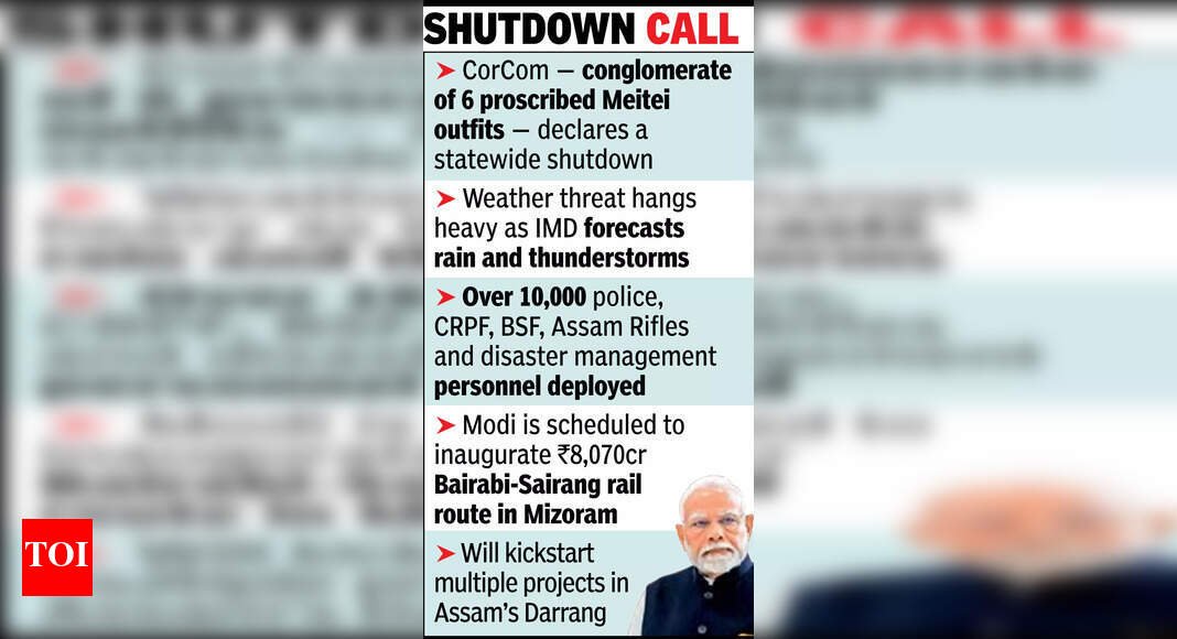 2+ years since violence gripped state, PM Modi to visit Manipur today | India News