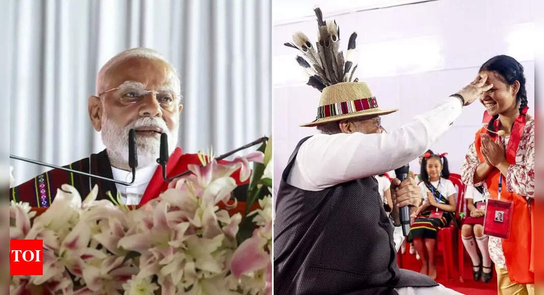 Build bridges of harmony between hills and valley: Prime Minister Modi in Manipur | Guwahati News